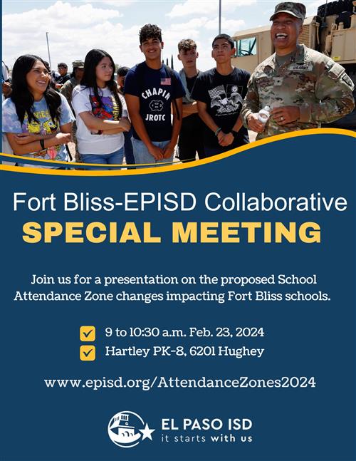 Fort Bliss-EPISD Collaborative Special Meeting